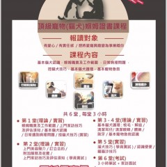 頂級寵物（貓犬）保姆證書課程